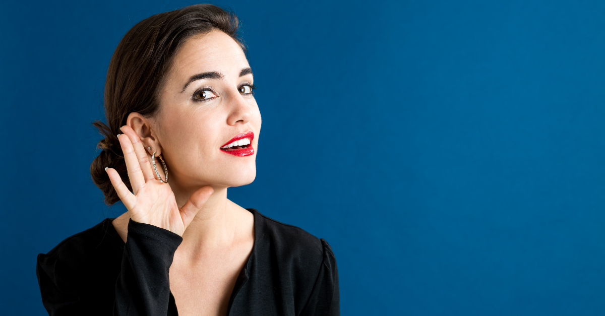 Woman Listening